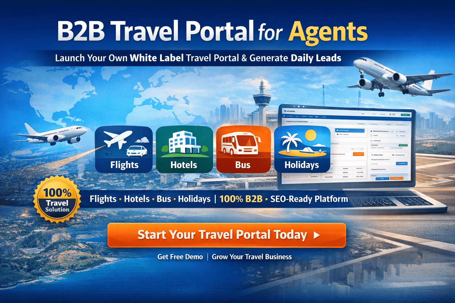 B2B Travel Portal for Agents | Best White Label Travel Portal – CouponFares